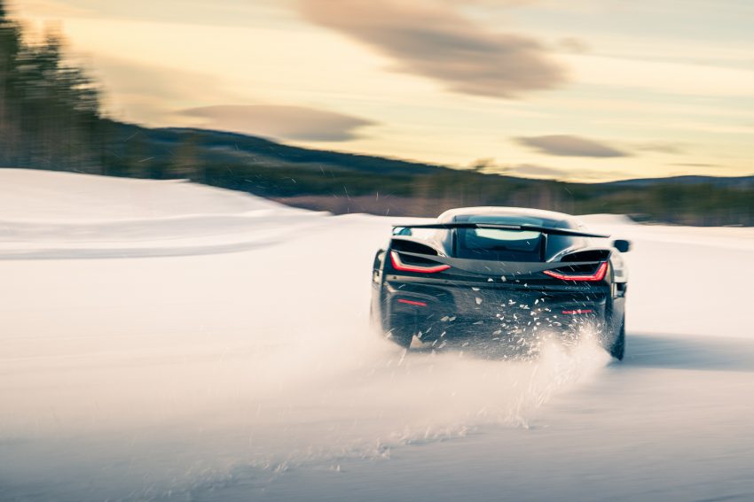 2022 Rimac Nevera - Rear Wallpaper 850x567 #83