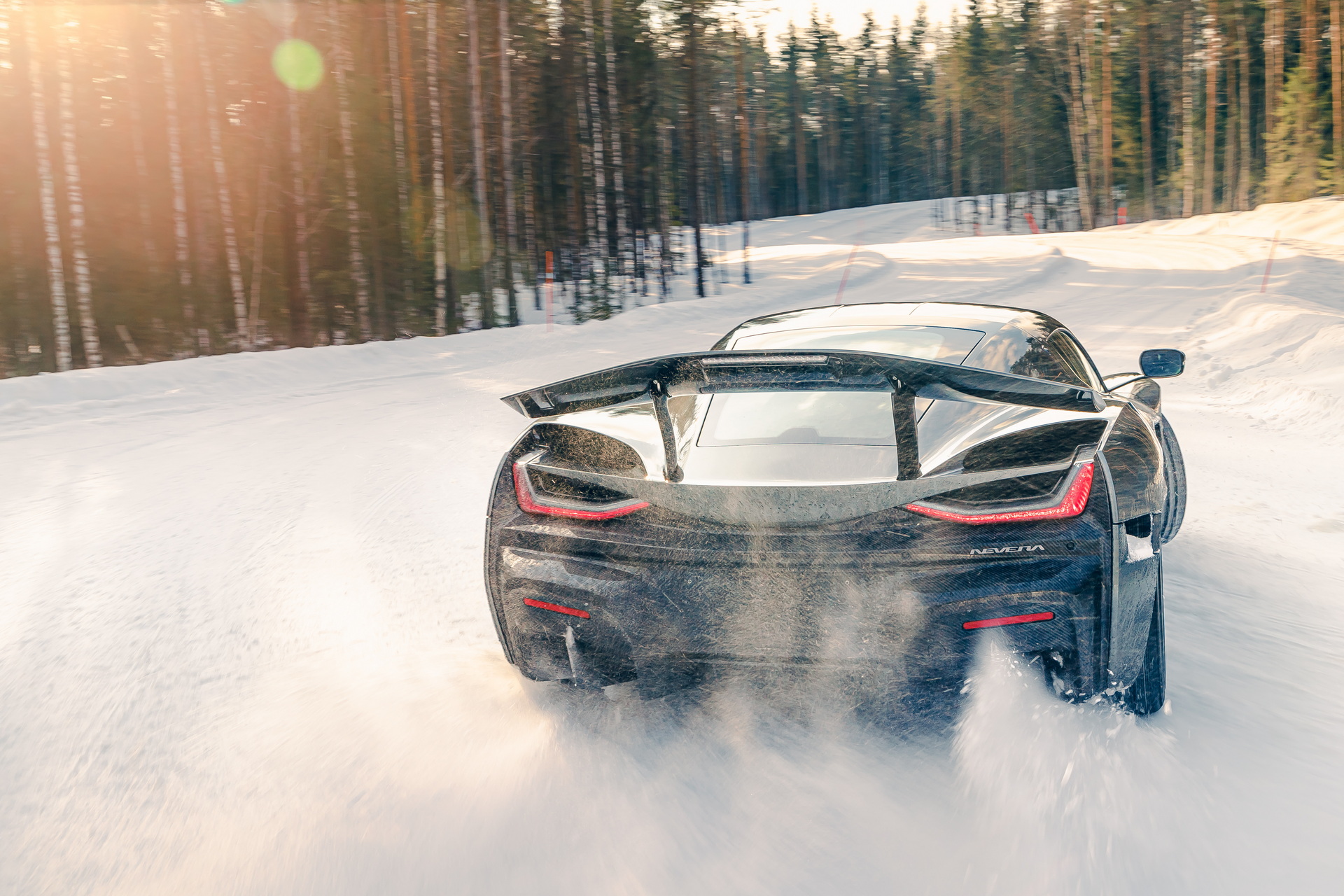 Download 2022 Rimac Nevera - Rear HD Wallpaper 1920x1280 #76