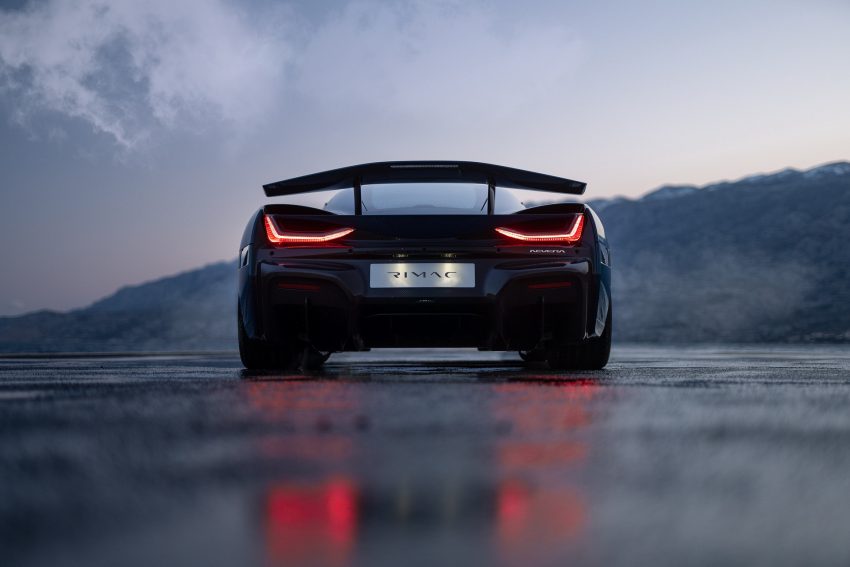 2022 Rimac Nevera - Rear Wallpaper 850x567 #12