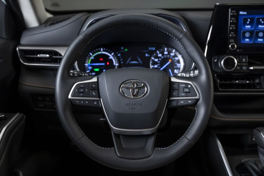 2022 Toyota Highlander Bronze Edition - Interior, Steering Wheel Wallpaper 850x567 #14