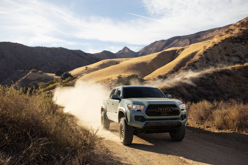 2022 Toyota Tacoma Trail Edition 4×4 - Front Wallpaper 850x567 #2