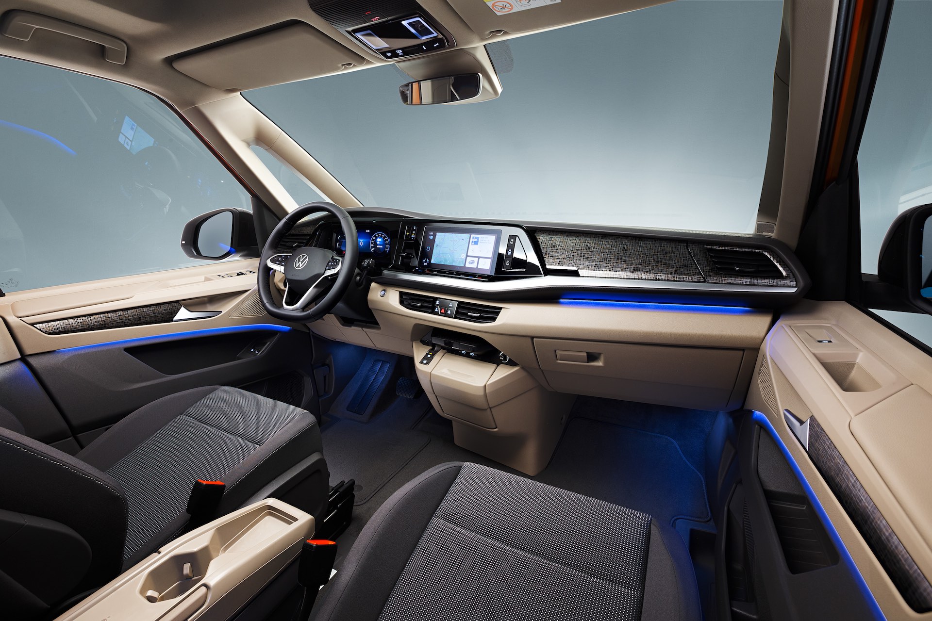 Download 2022 Volkswagen Multivan - Interior HD Wallpaper 1920x1280 #6