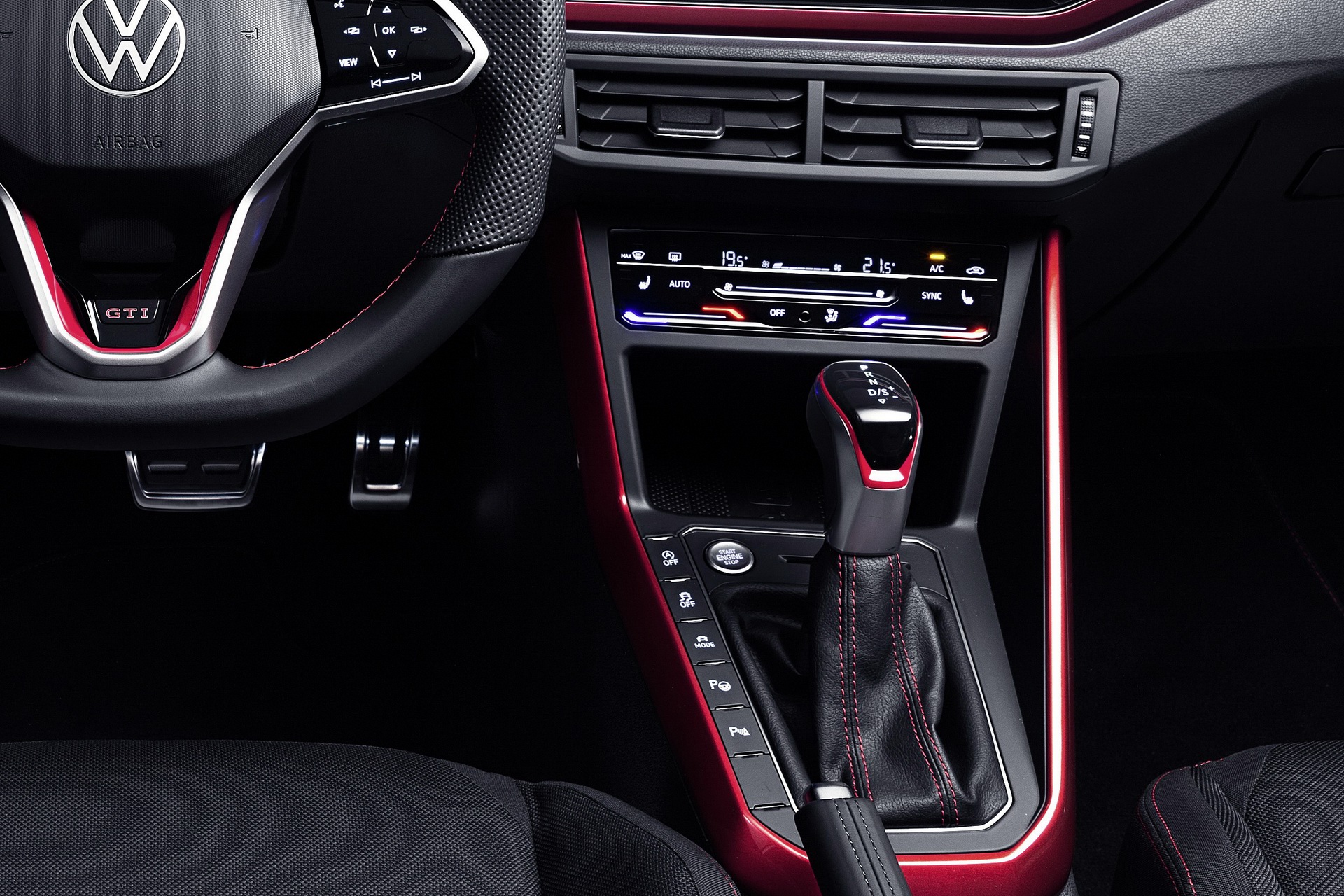 Download 2022 Volkswagen Polo GTI - Central Console HD Wallpaper 1920x1280 #41