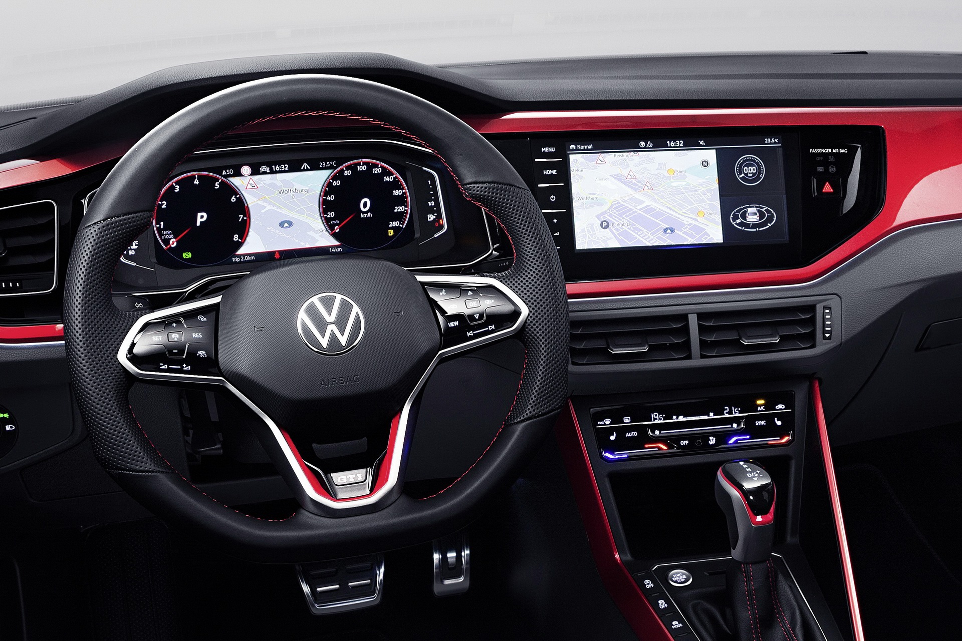 Download 2022 Volkswagen Polo GTI - Interior, Cockpit HD Wallpaper 1920x1280 #38