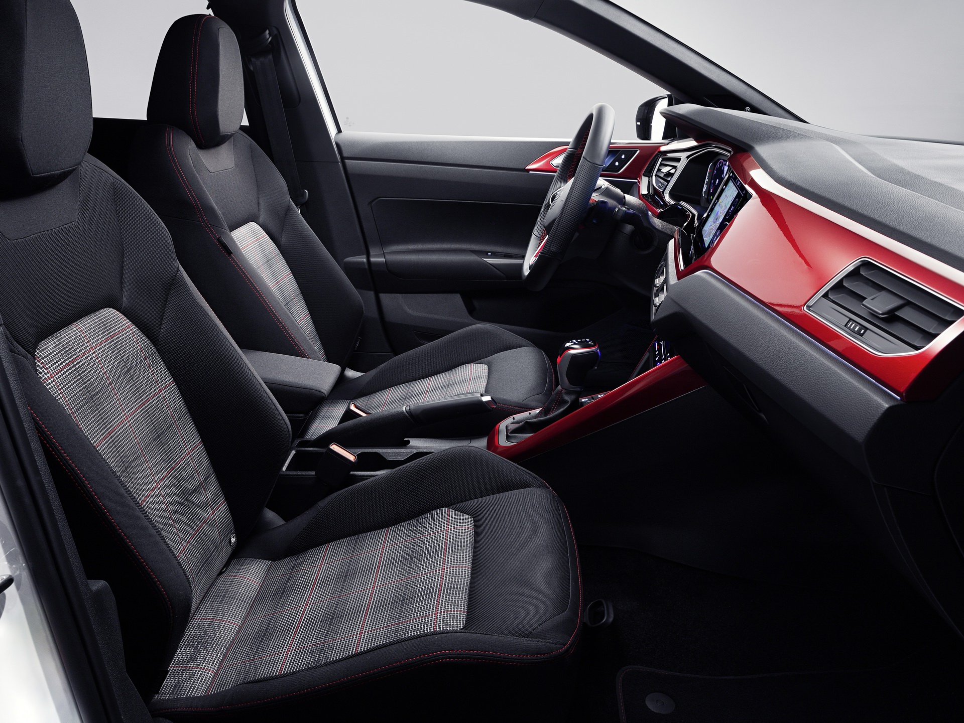 Download 2022 Volkswagen Polo GTI - Interior, Front Seats HD Wallpaper 1920x1441 #37