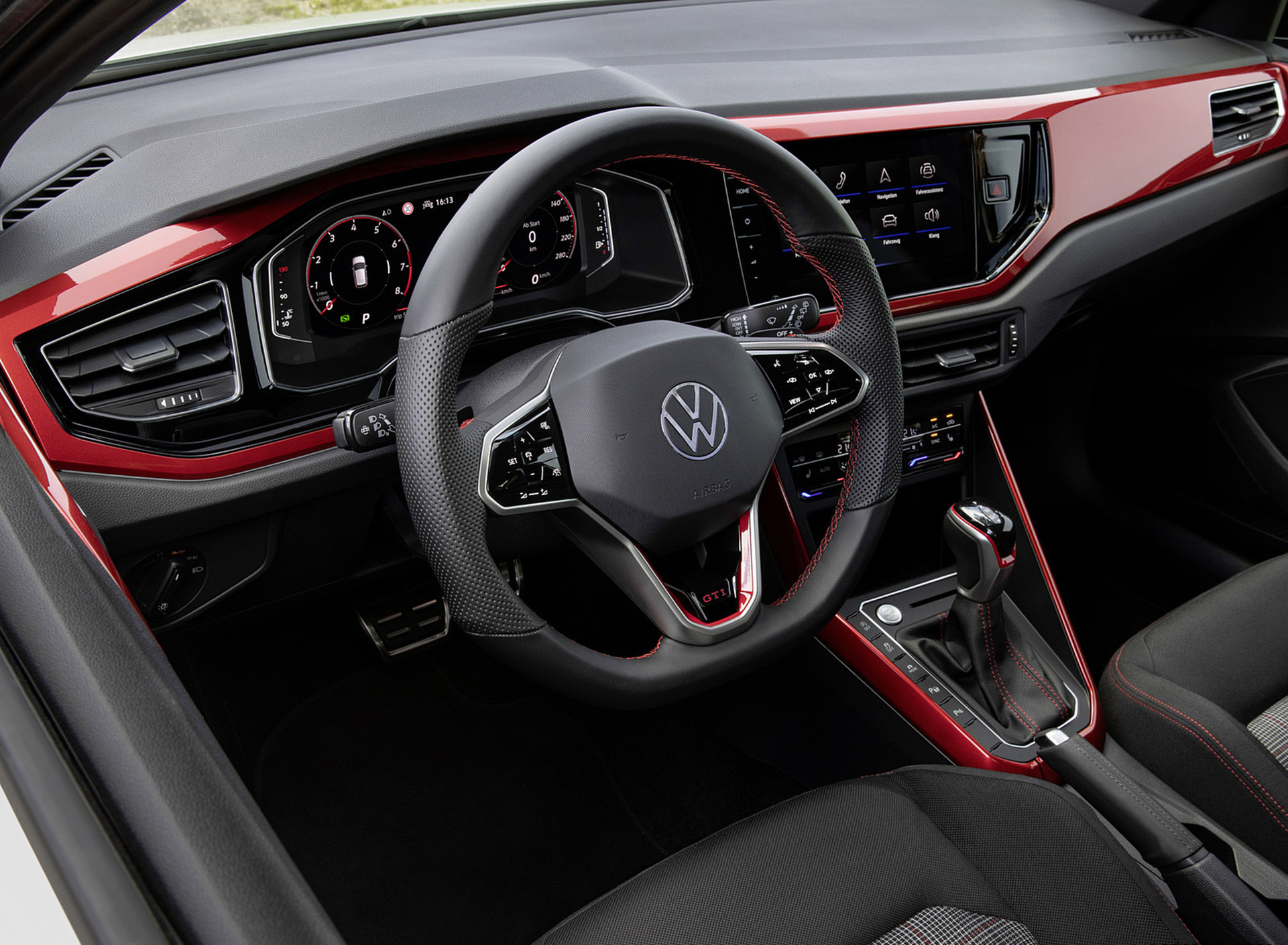 Download 2022 Volkswagen Polo GTI - Interior HD Wallpaper 1921x1410 #18