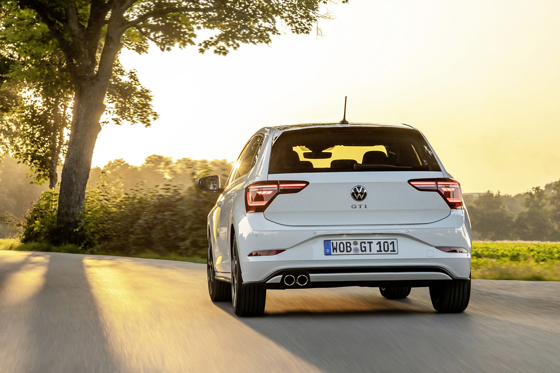 Download 2022 Volkswagen Polo GTI - Rear HD Wallpaper 1921x1281 #4