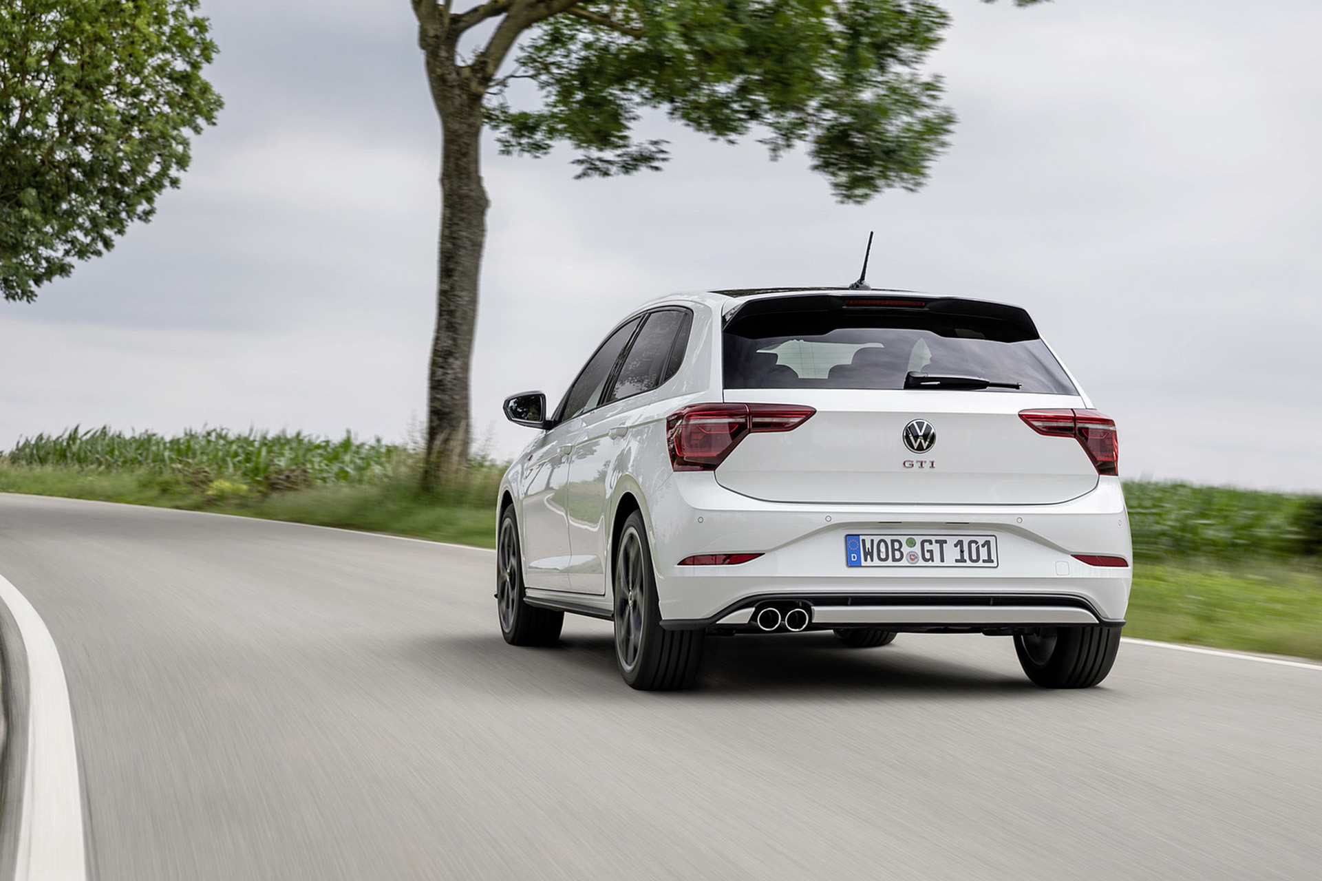 Download 2022 Volkswagen Polo GTI - Rear HD Wallpaper 1921x1280 #8