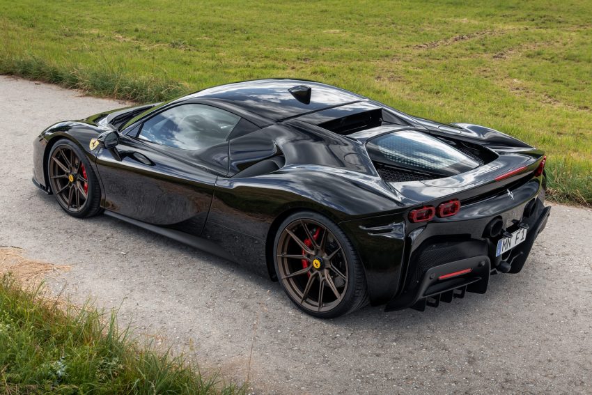 2021 Ferrari SF90 Stradale by Novitec - Rear Three-Quarter Wallpaper 850x567 #2