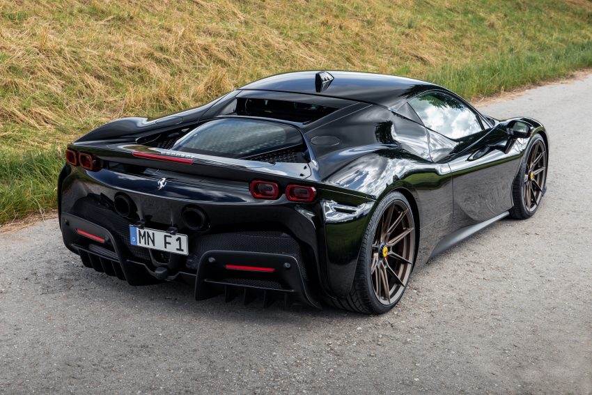 2021 Ferrari SF90 Stradale by Novitec - Rear Three-Quarter Wallpaper 850x567 #6