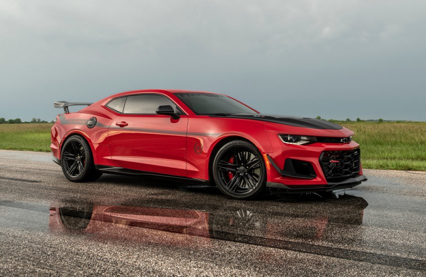 2021 Hennessey Exorcist Chevrolet Camaro ZL1 - Front Three-Quarter Wallpaper 850x553 #5