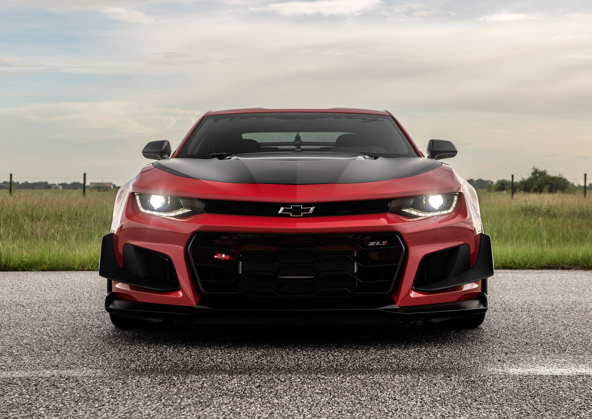 Download 2021 Hennessey Exorcist Chevrolet Camaro ZL1 - Front HD Wallpaper 1920x1359 #6