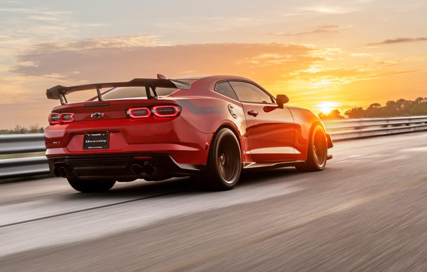 2021 Hennessey Exorcist Chevrolet Camaro ZL1 - Rear Three-Quarter Wallpaper 850x542 #4