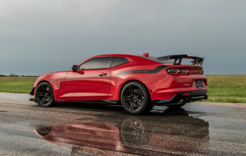 2021 Hennessey Exorcist Chevrolet Camaro ZL1 - Rear Three-Quarter Wallpaper 850x542 #7