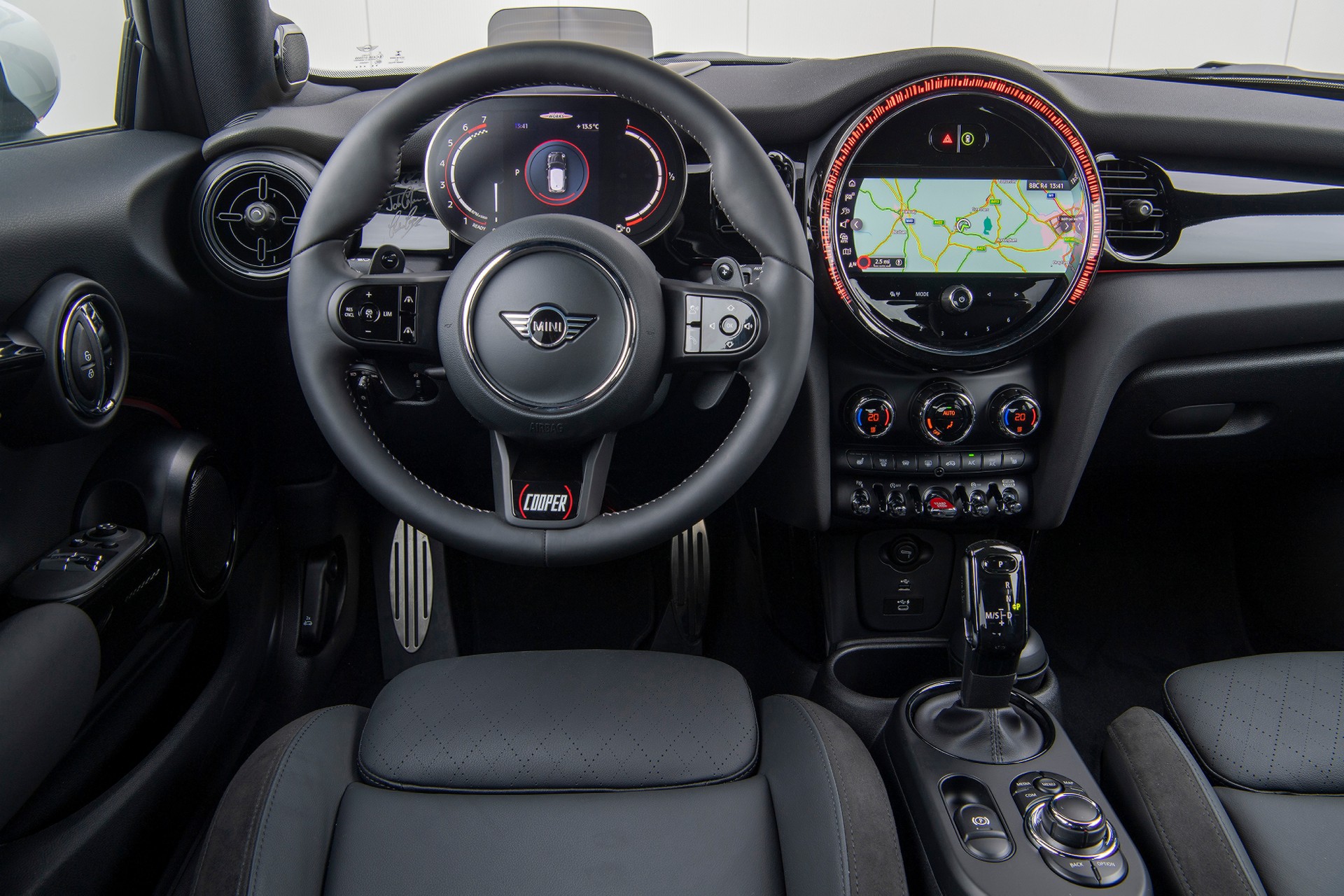 Download 2021 Mini JCW Anniversary Edition - Interior, Cockpit HD Wallpaper 1920x1280 #35
