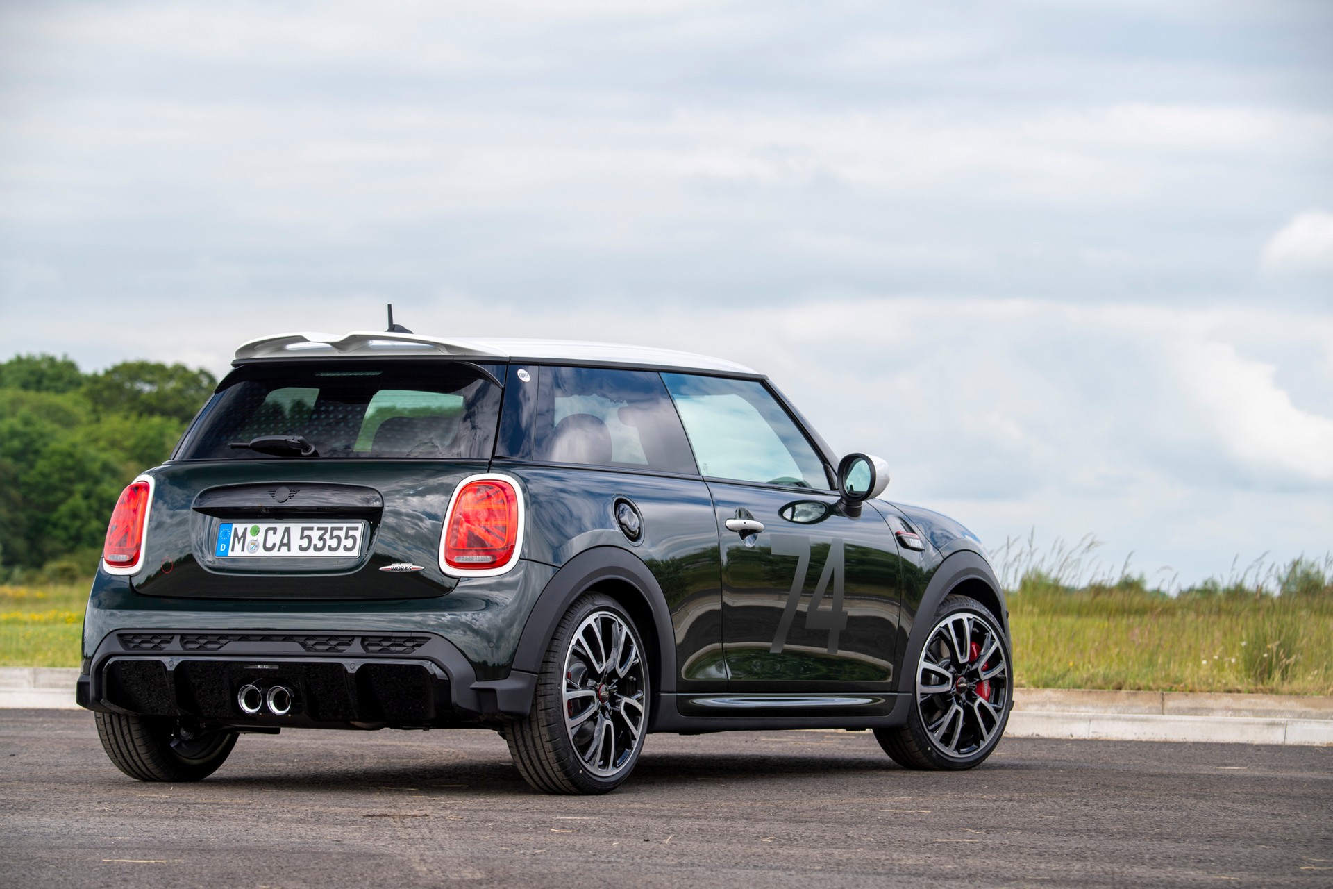 Download 2021 Mini JCW Anniversary Edition - Rear Three-Quarter HD Wallpaper 1920x1280 #8