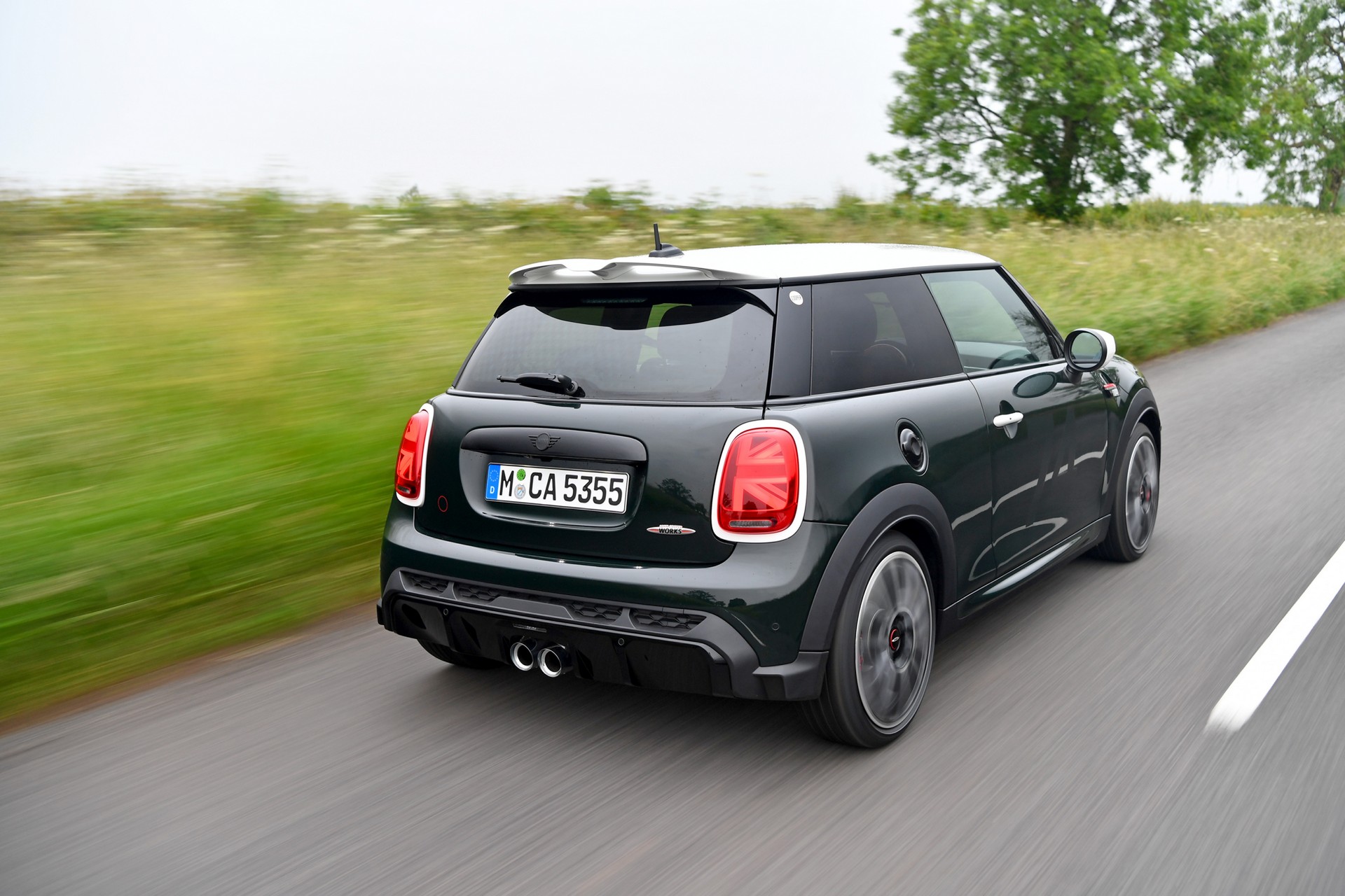 Download 2021 Mini JCW Anniversary Edition - Rear HD Wallpaper 1920x1280 #18
