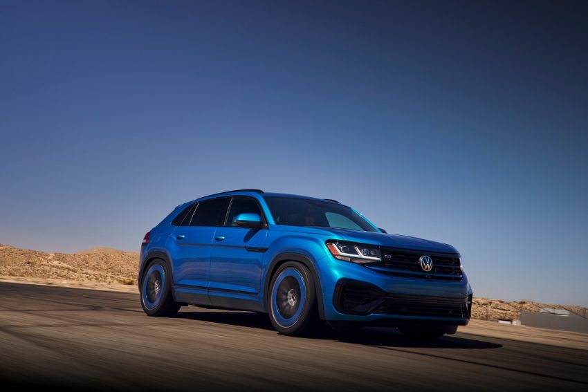 2021 Volkswagen Atlas Cross Sport GT Concept - Front Three-Quarter Wallpaper 850x567 #2