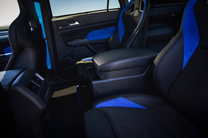 2021 Volkswagen Atlas Cross Sport GT Concept - Interior, Rear Seats Wallpaper 850x567 #28