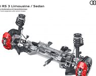 2022 Audi RS3 Sedan - McPherson front suspension with ceramic brakes Wallpaper 190x150