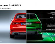 2022 Audi RS3 Sedan - Rear Comparison with Previous Model Wallpaper 190x150