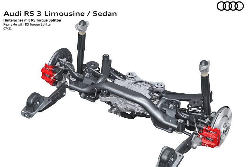 2022 Audi RS3 Sedan - Rear axle with RS Torque Splitter Wallpaper 850x566 #92