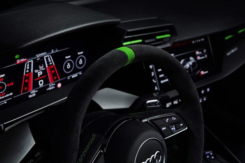 2022 Audi RS3 Sedan - Digital Instrument Cluster Wallpaper 850x566 #75
