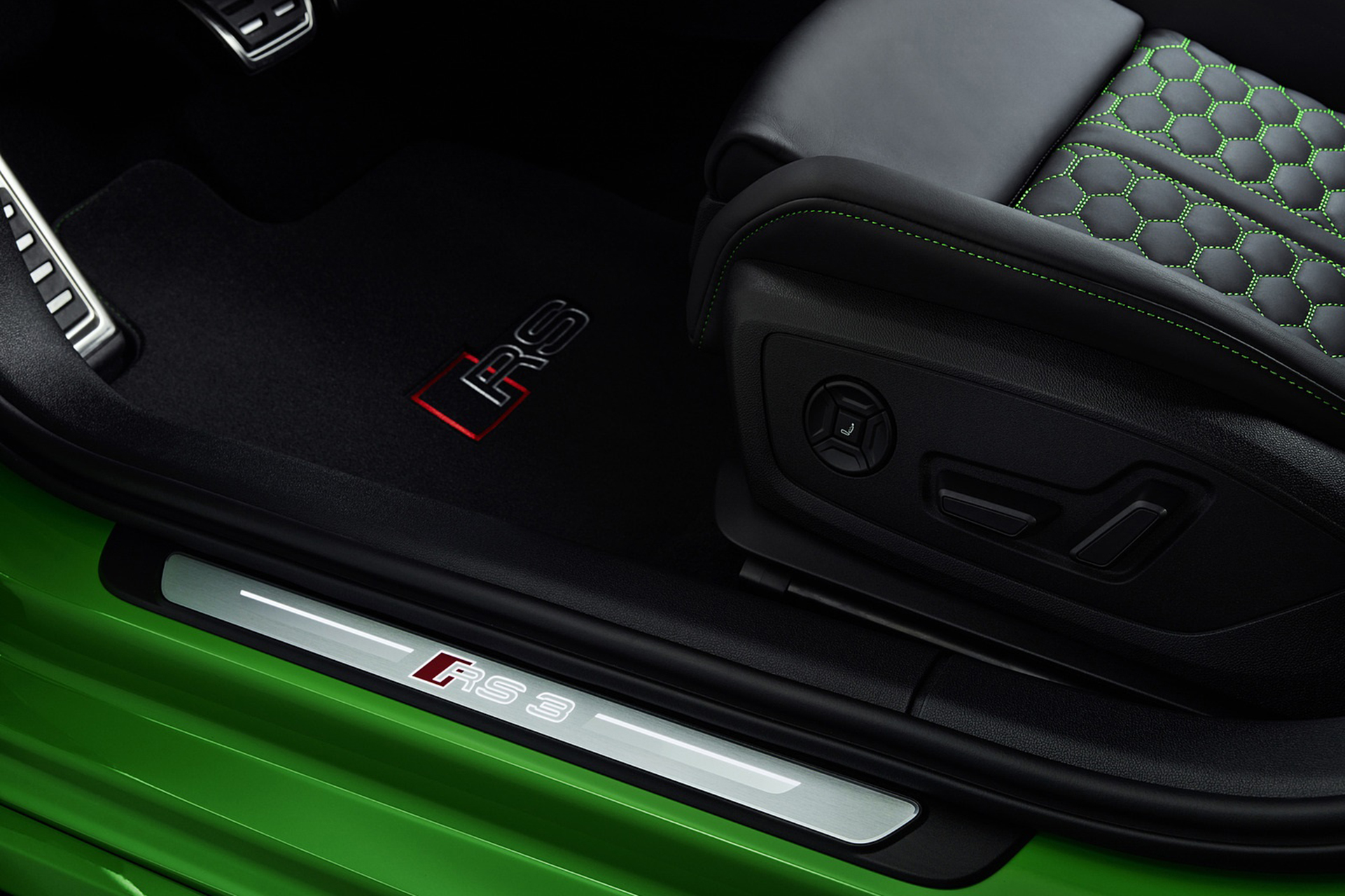 Download 2022 Audi RS3 Sedan - Door Sill HD Wallpaper 1921x1280 #68
