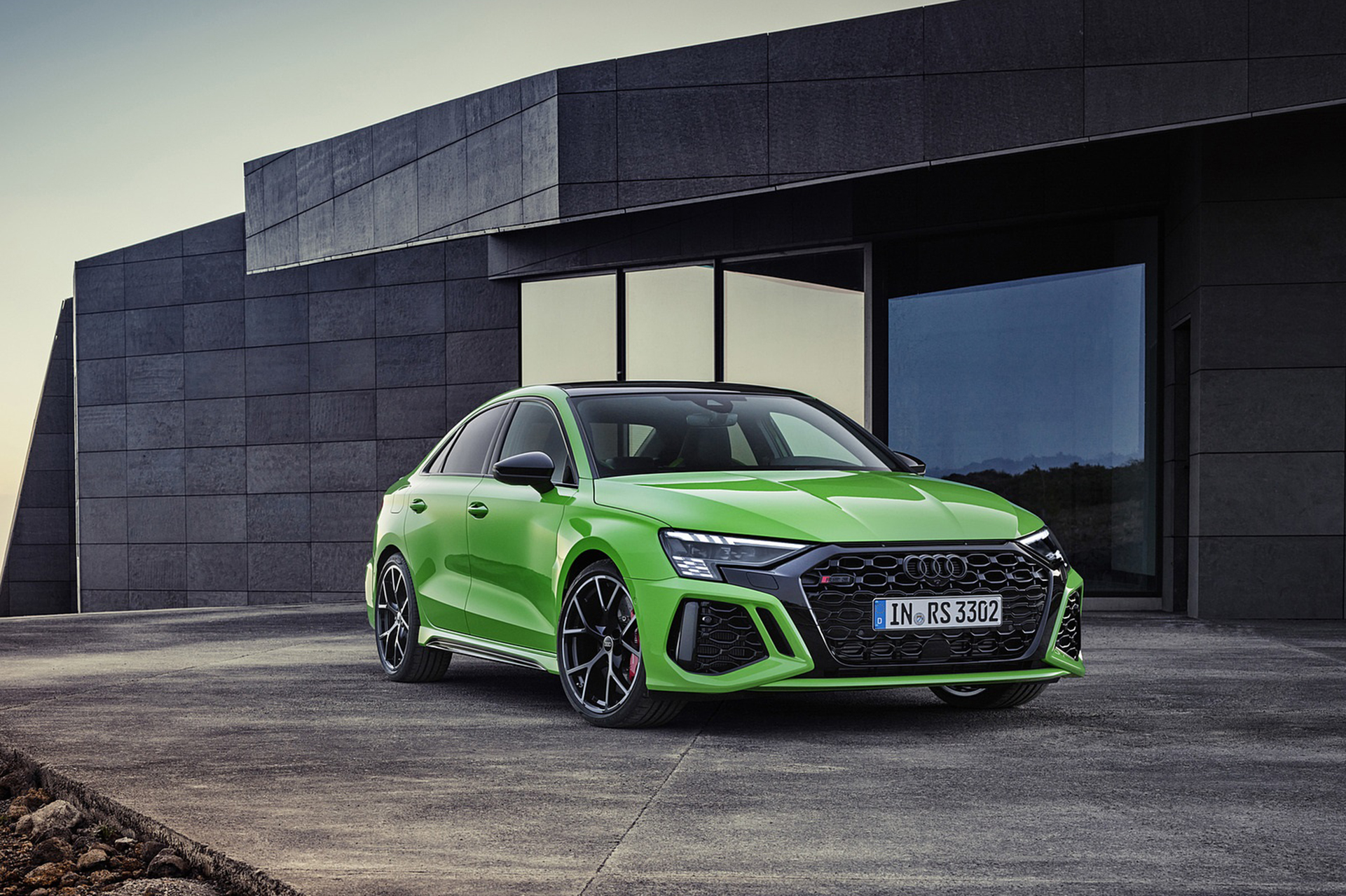 Download 2022 Audi RS3 Sedan - Front Three-Quarter HD Wallpaper 1921x1280 #17