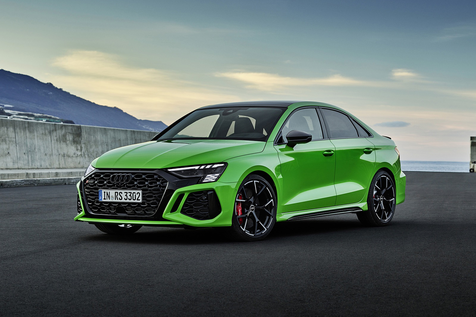 Download 2022 Audi RS3 Sedan - Front Three-Quarter HD Wallpaper 1921x1280 #30