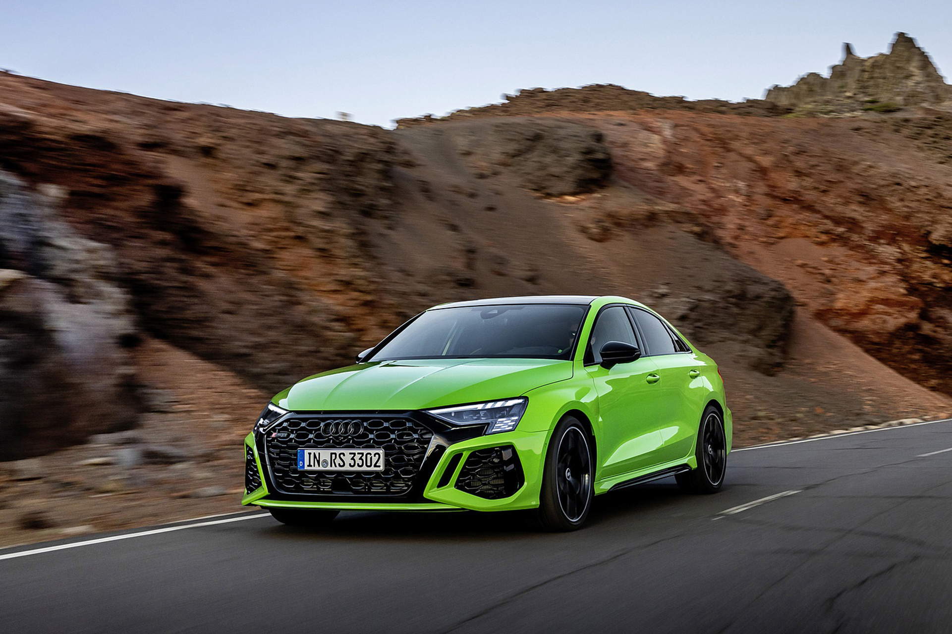 Download 2022 Audi RS3 Sedan - Front Three-Quarter HD Wallpaper 1921x1280 #13