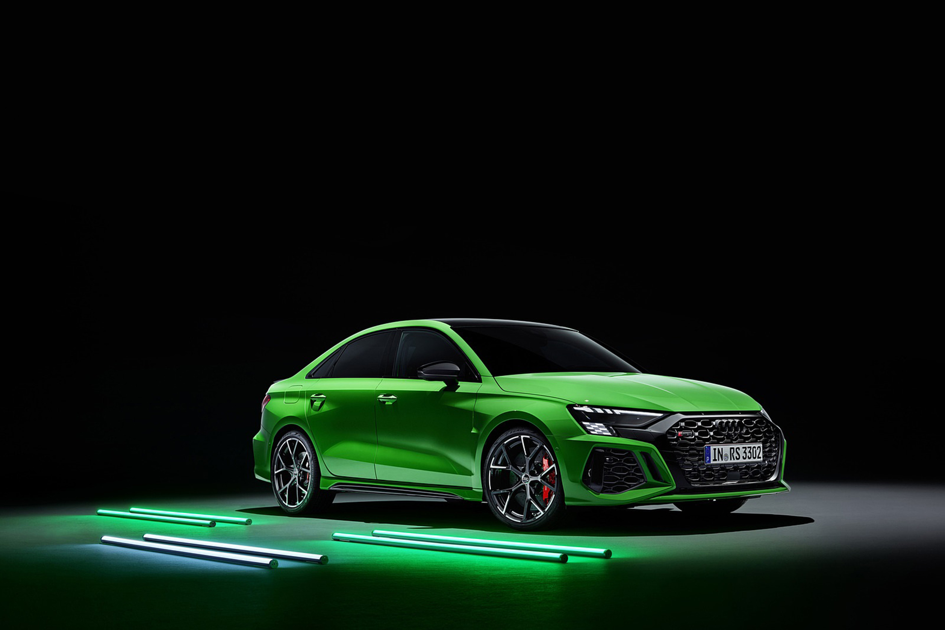 Download 2022 Audi RS3 Sedan - Front Three-Quarter HD Wallpaper 1921x1280 #46