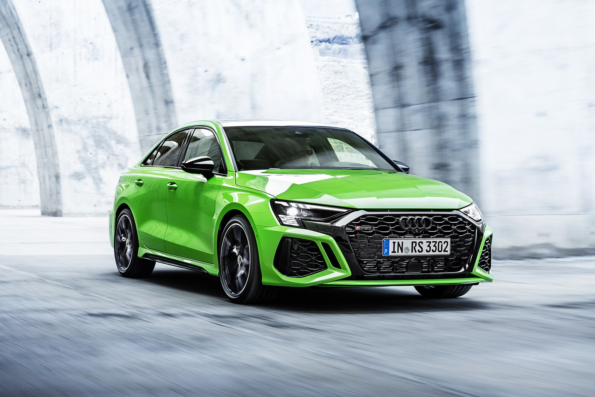 Download 2022 Audi RS3 Sedan - Front HD Wallpaper 1921x1280 #37