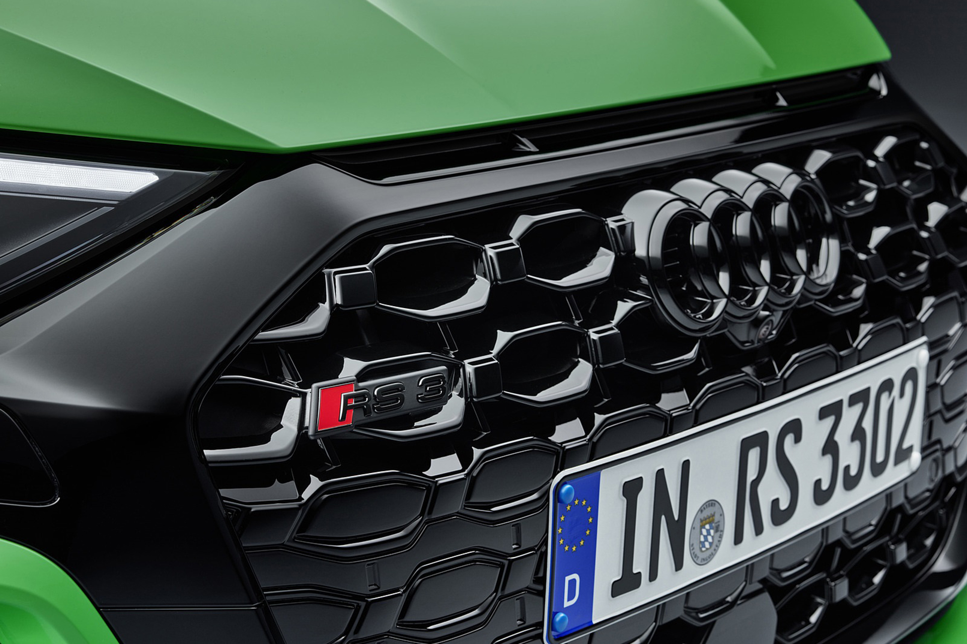 Download 2022 Audi RS3 Sedan - Grill HD Wallpaper 1921x1280 #56