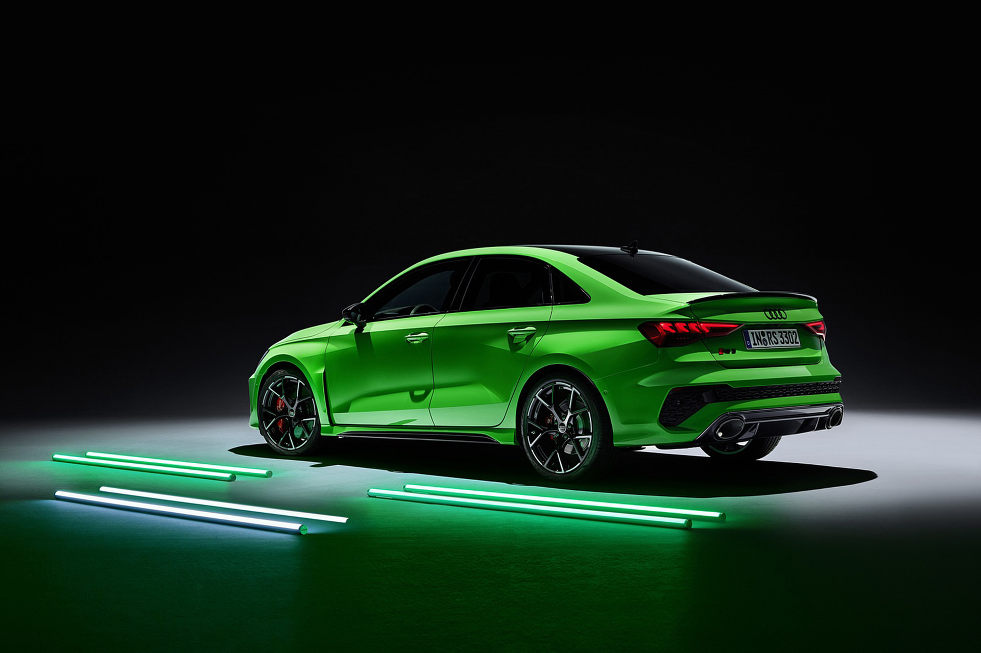Download 2022 Audi RS3 Sedan - Rear Three-Quarter HD Wallpaper 1921x1280 #51