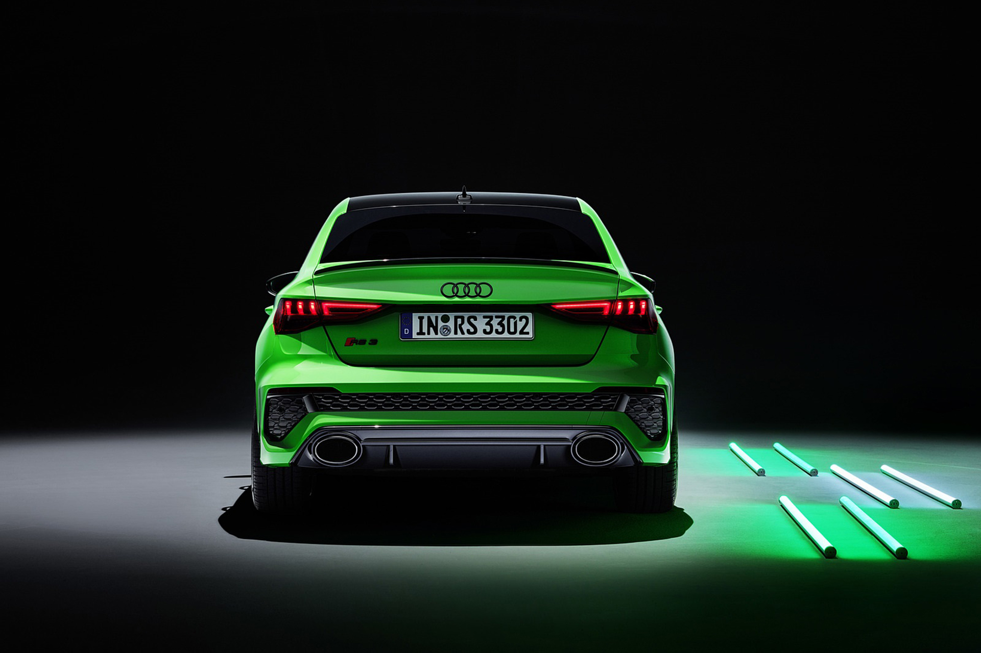 Download 2022 Audi RS3 Sedan - Rear HD Wallpaper 1921x1280 #52