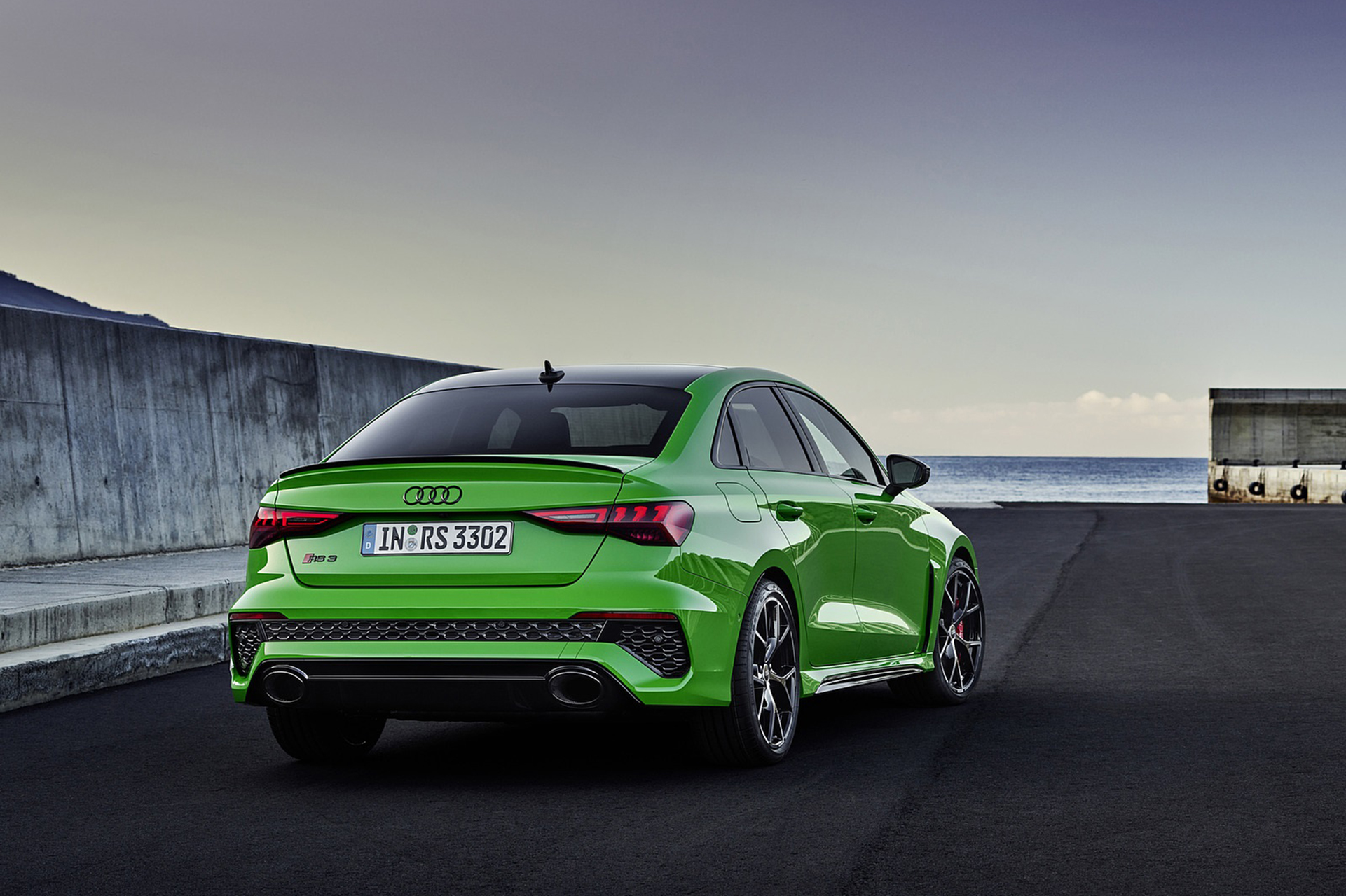Download 2022 Audi RS3 Sedan - Rear HD Wallpaper 1921x1280 #35