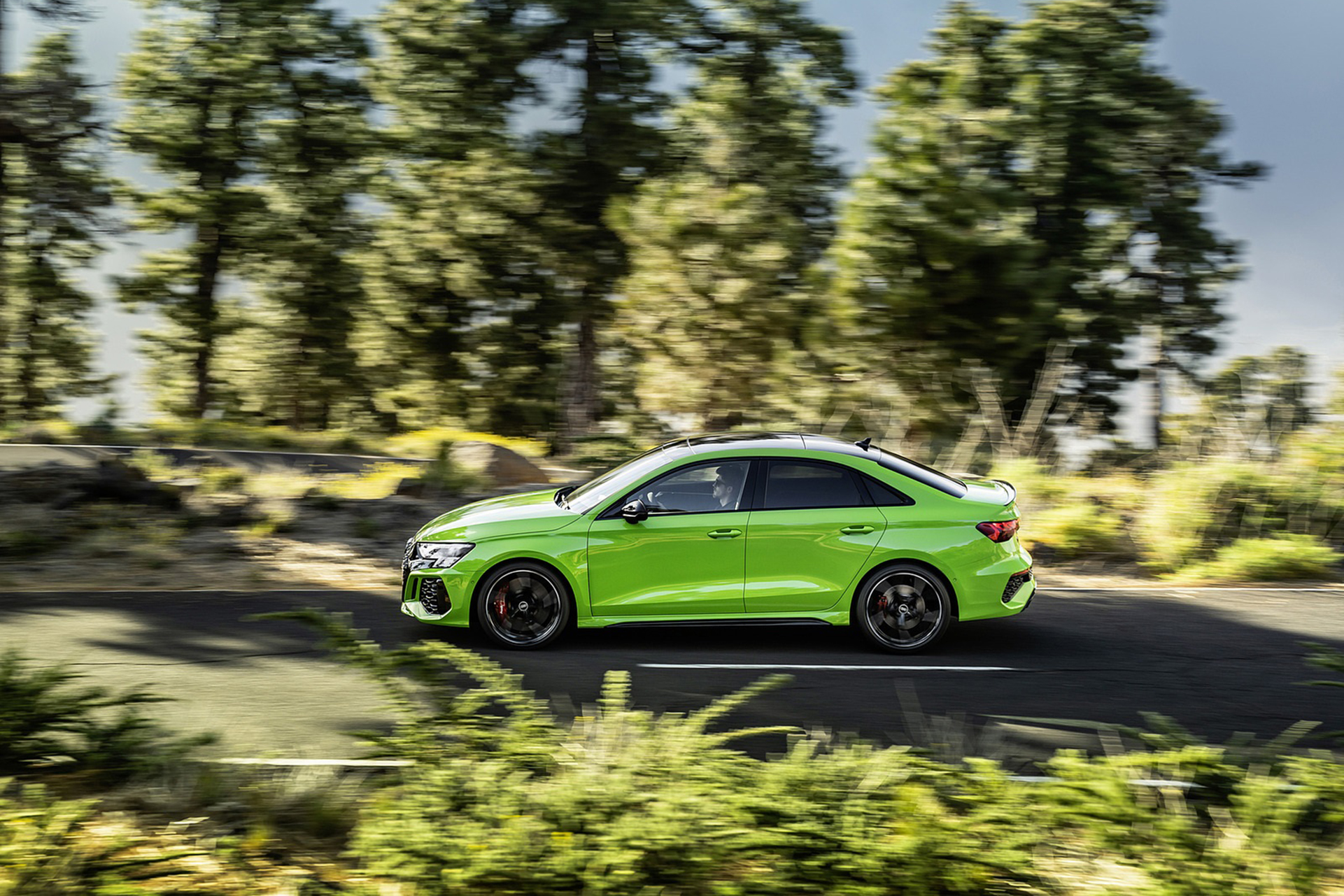 Download 2022 Audi RS3 Sedan - Side HD Wallpaper 1921x1281 #5