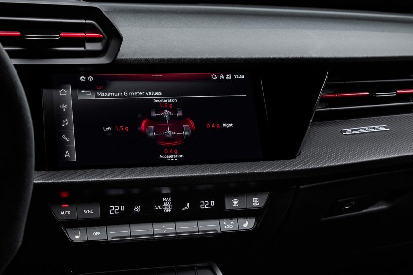 2022 Audi RS3 Sportback - Central Console Wallpaper 850x566 #63