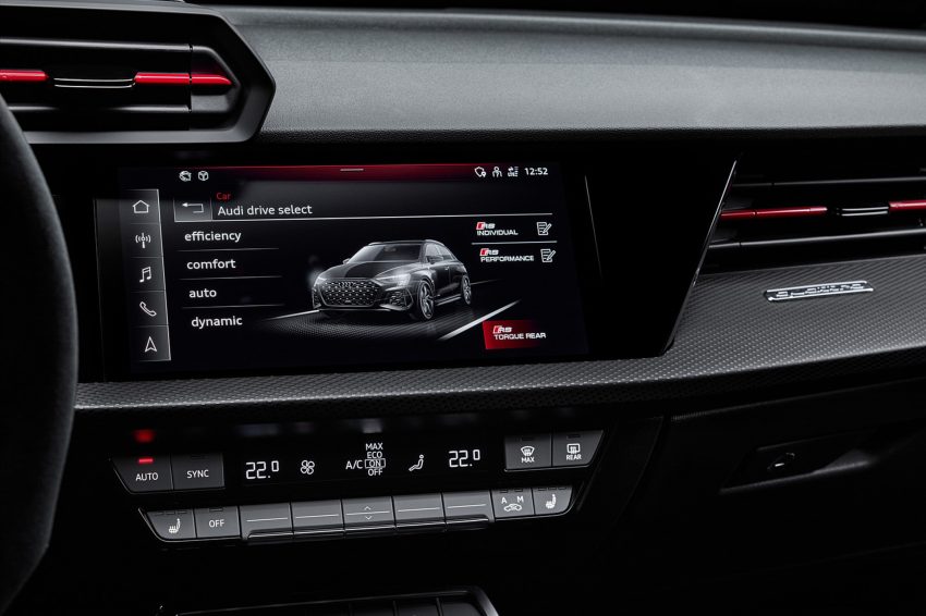 2022 Audi RS3 Sportback - Central Console Wallpaper 850x566 #64