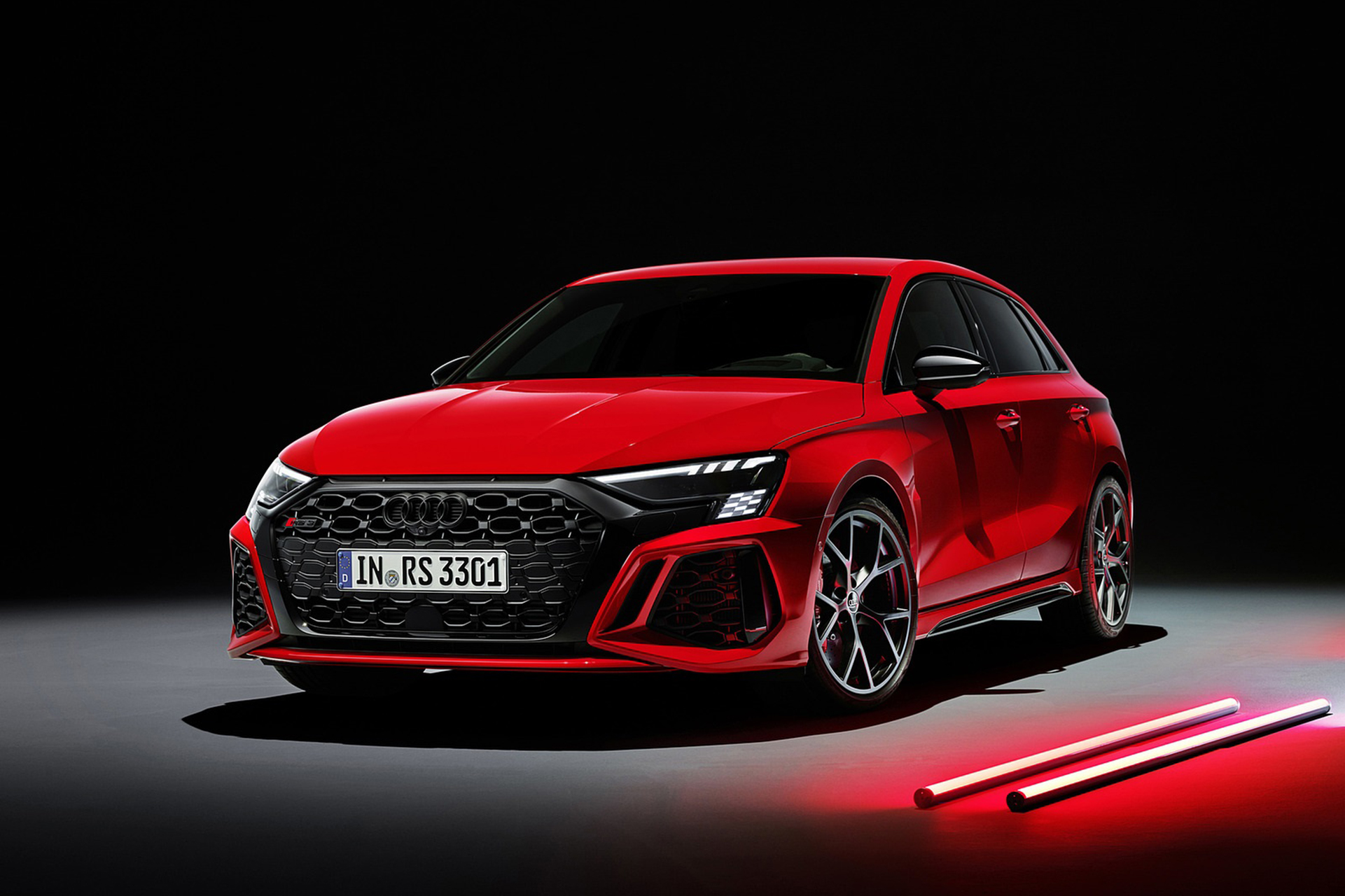 Download 2022 Audi RS3 Sportback - Front Three-Quarter HD Wallpaper 1921x1280 #40