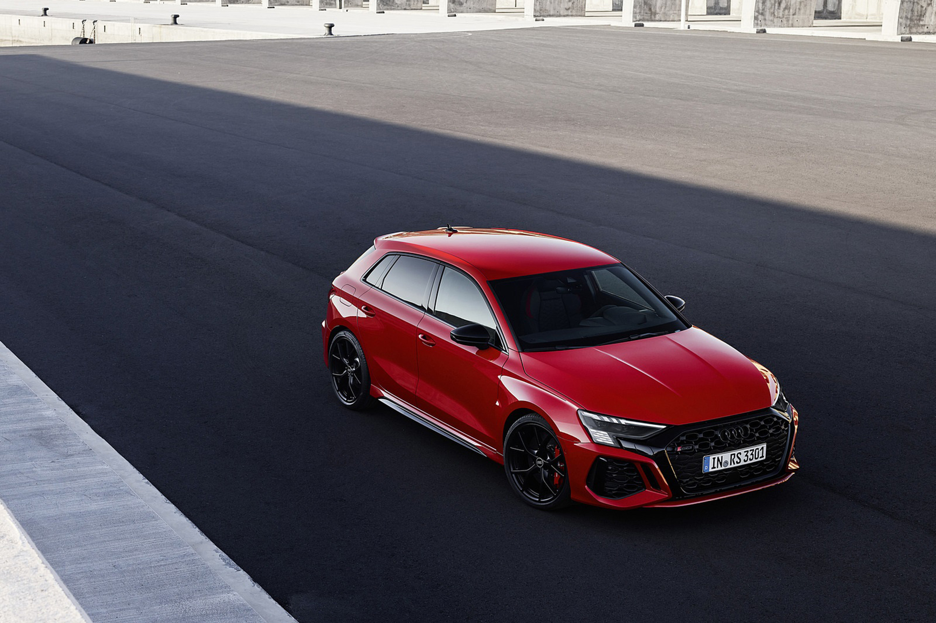 Download 2022 Audi RS3 Sportback - Front Three-Quarter HD Wallpaper 1921x1280 #25