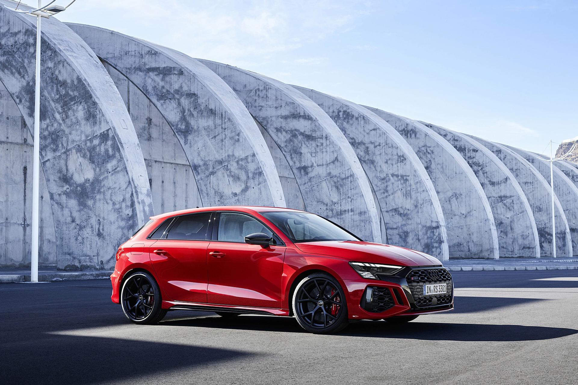 Download 2022 Audi RS3 Sportback - Front Three-Quarter HD Wallpaper 1921x1280 #23