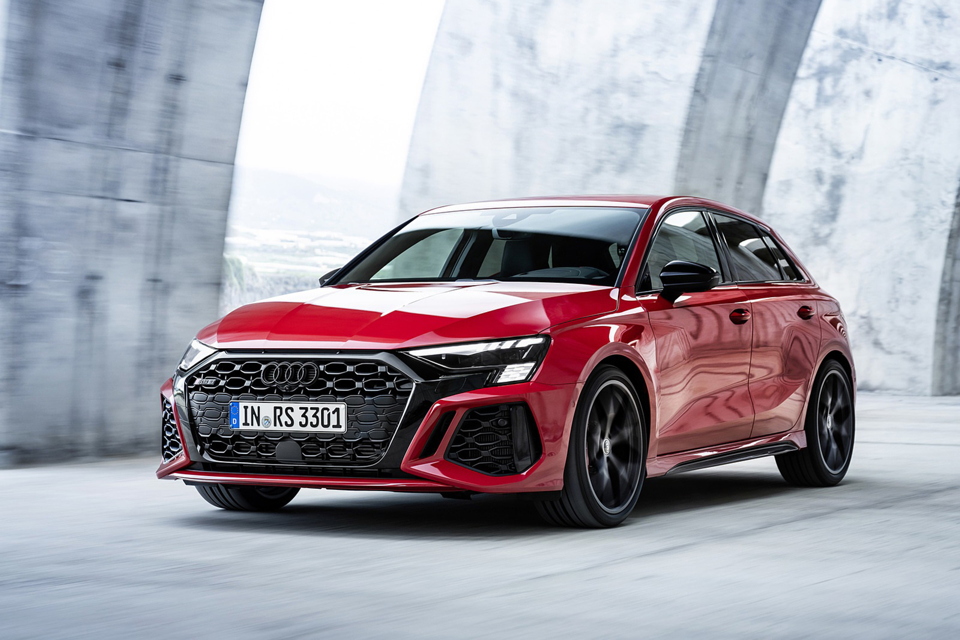 Download 2022 Audi RS3 Sportback - Front Three-Quarter HD Wallpaper 1921x1280 #20