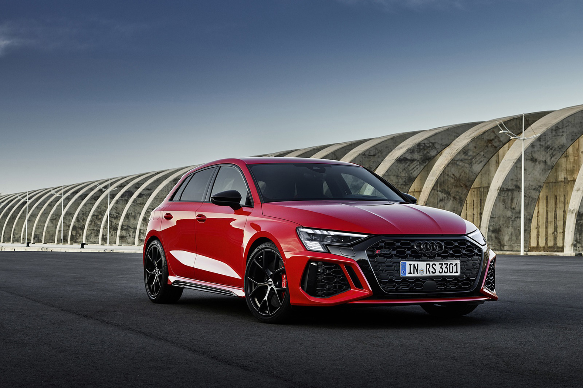 Download 2022 Audi RS3 Sportback - Front Three-Quarter HD Wallpaper 1921x1280 #28