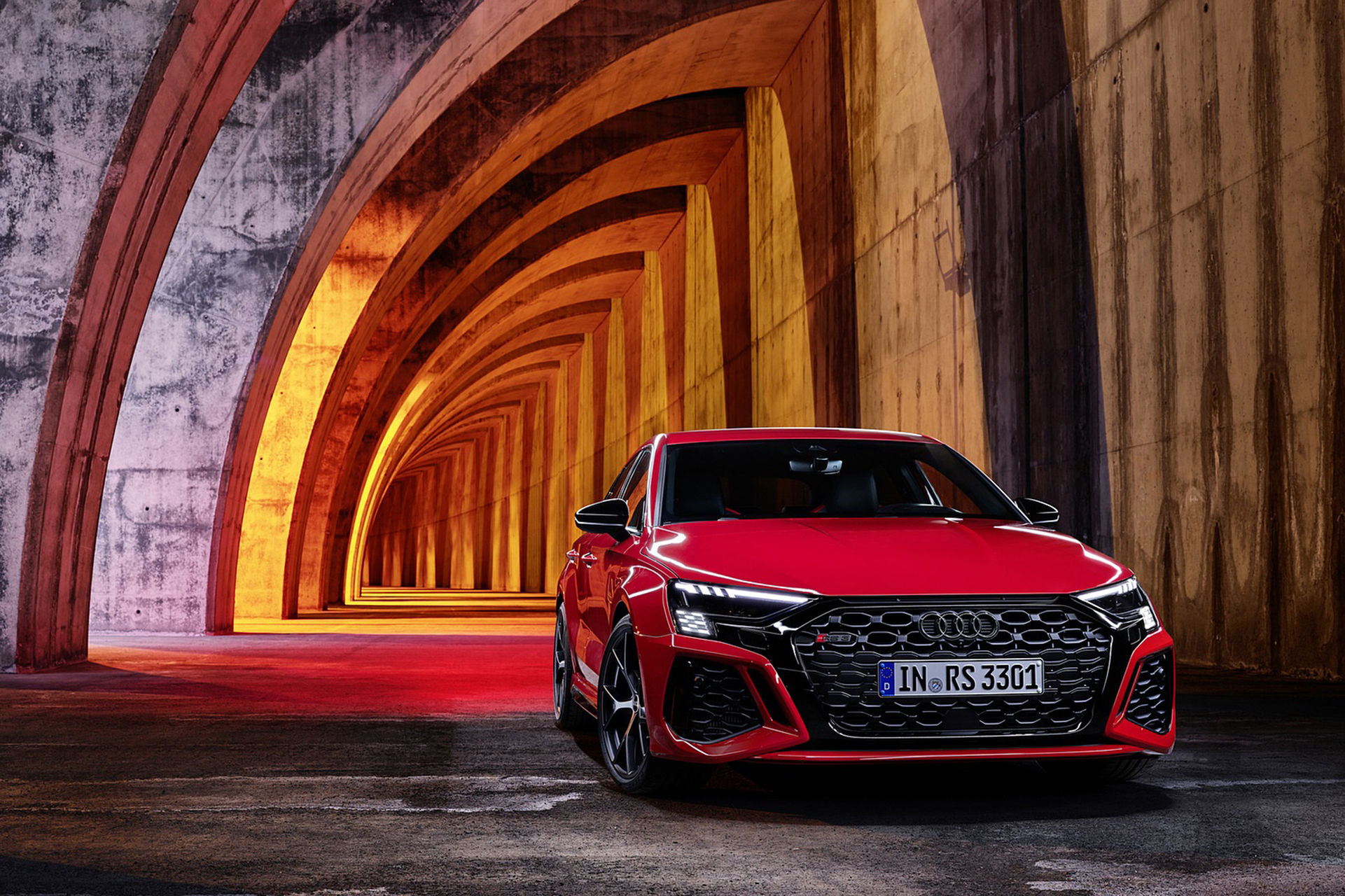 Download 2022 Audi RS3 Sportback - Front HD Wallpaper 1921x1280 #36