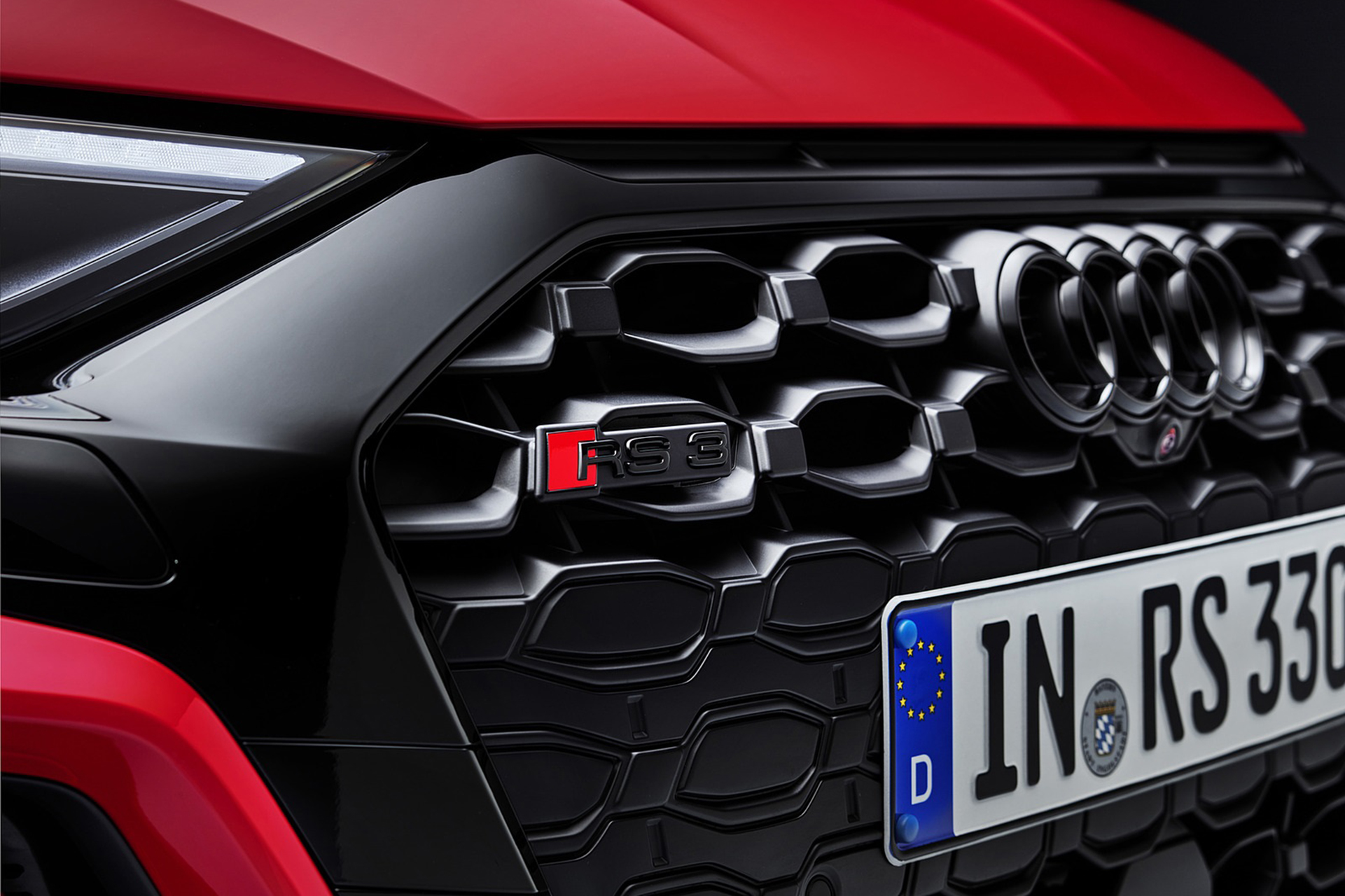 Download 2022 Audi RS3 Sportback - Grill HD Wallpaper 1921x1280 #53