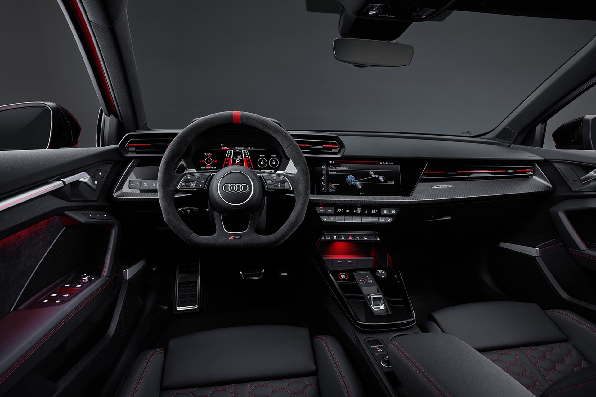 Download 2022 Audi RS3 Sportback - Interior, Cockpit HD Wallpaper 1921x1280 #72