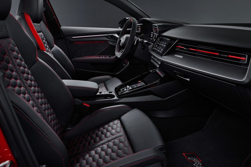 2022 Audi RS3 Sportback - Interior, Front Seats Wallpaper 850x566 #78
