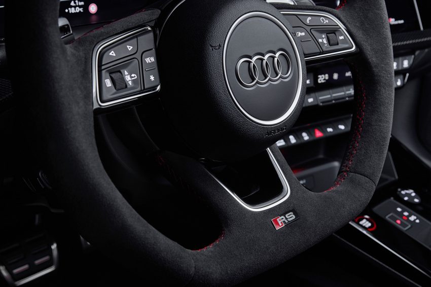 2022 Audi RS3 Sportback - Interior, Steering Wheel Wallpaper 850x566 #70